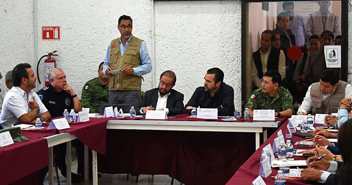 Acuerda Mesa de Coordinación Estatal trabajar por la Seguridad en la zona metropolitana