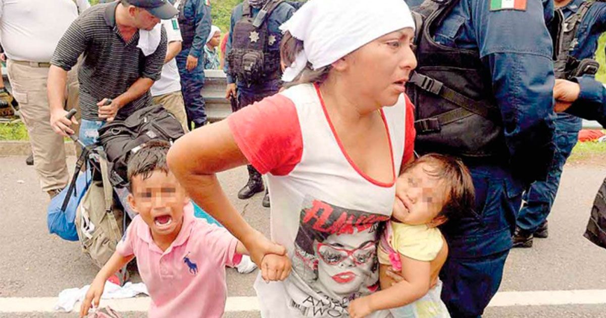 Detienen a 800 migrantes en Chiapas