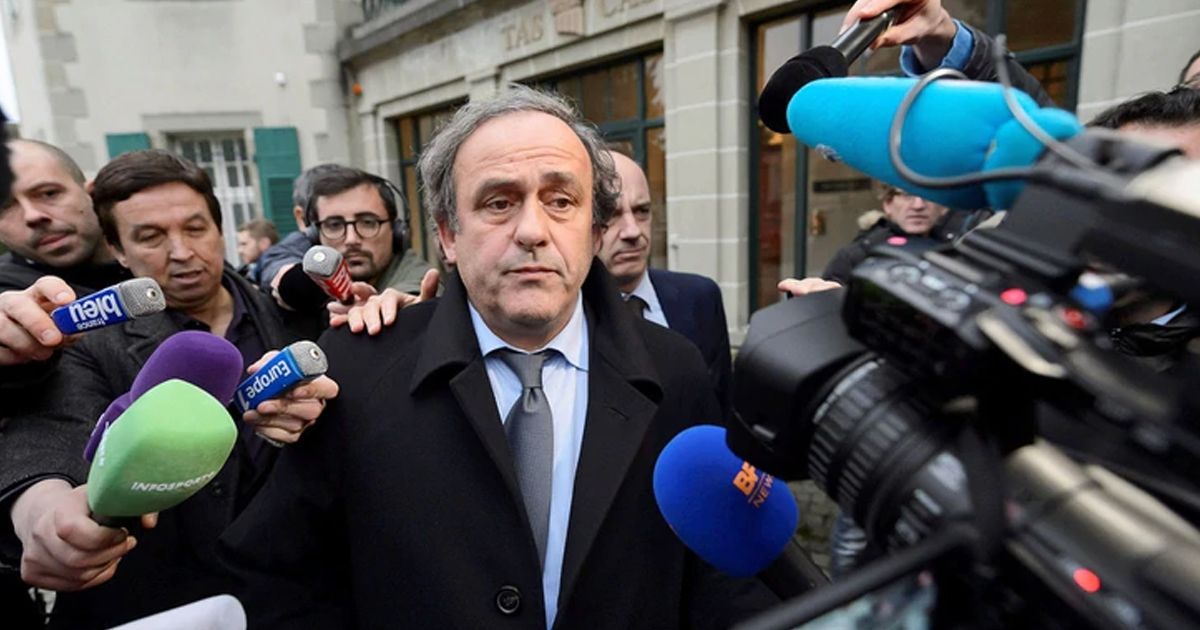 Detenido Michel Platini