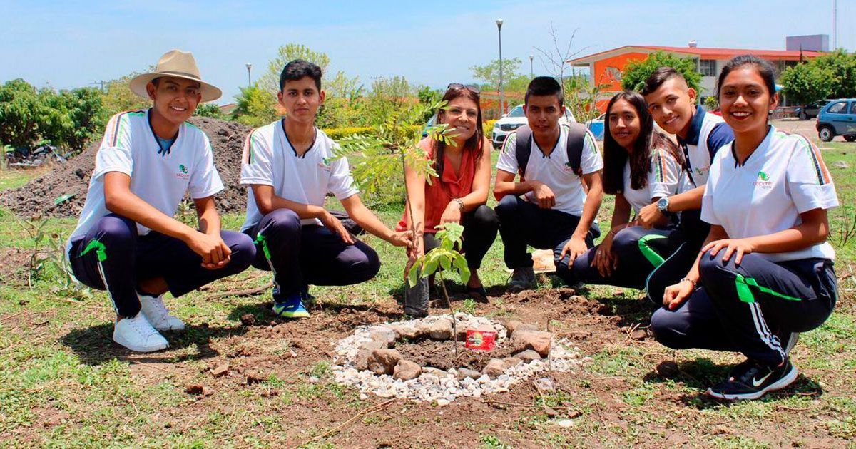 Inicia CECYTE campaña de reforestación en planteles
