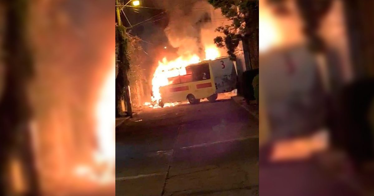 Se incendia ruta 3 en Cuernavaca