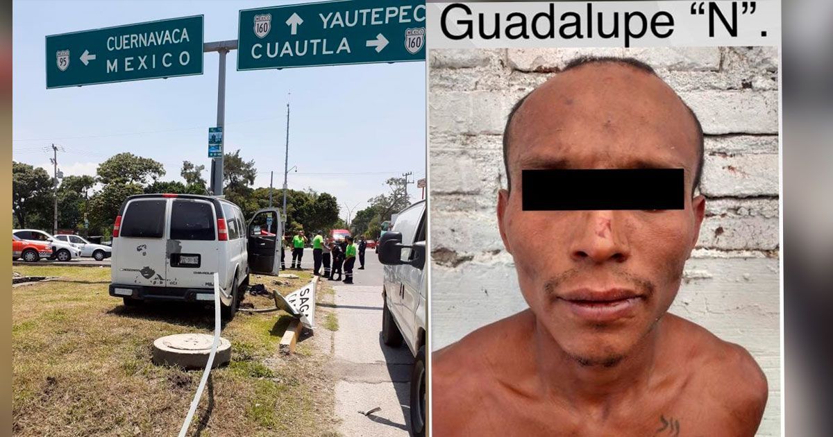 Detienen a hombre con vehículo robado en Yautepec