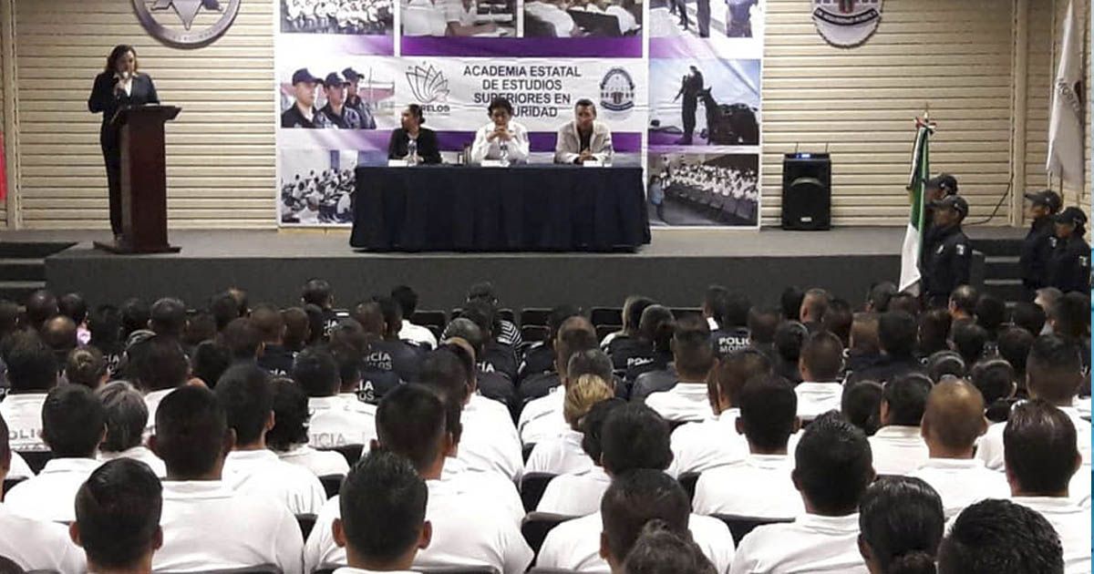 Inicia curso de formación policial a cadetes