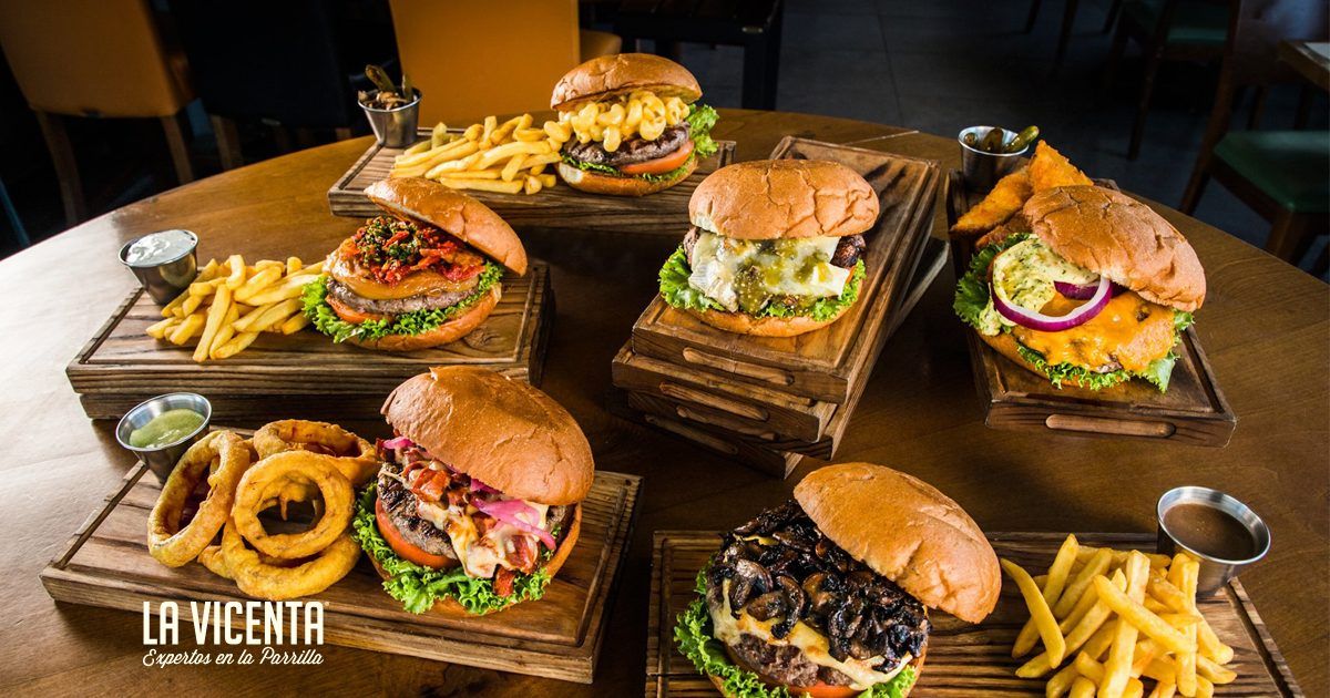 La Vicenta tiene las mejores combinaciones de las hamburguesas