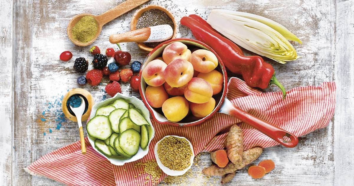 La alimentación es un factor importante para el cuidado de la piel