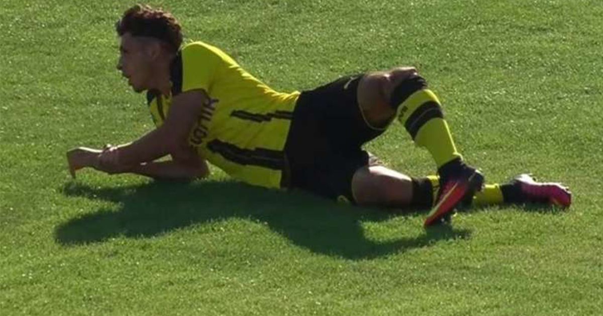 Fatal accidente a futbolista lo retira de la cancha
