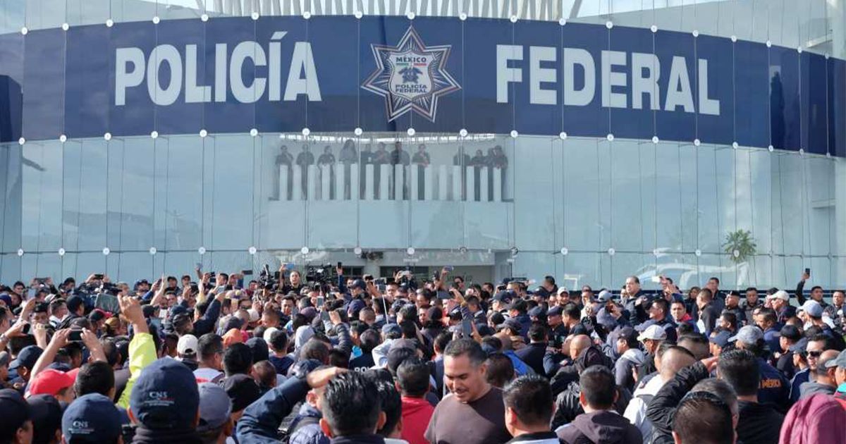 Pide Policía Federal respaldo de Felipe Calderón