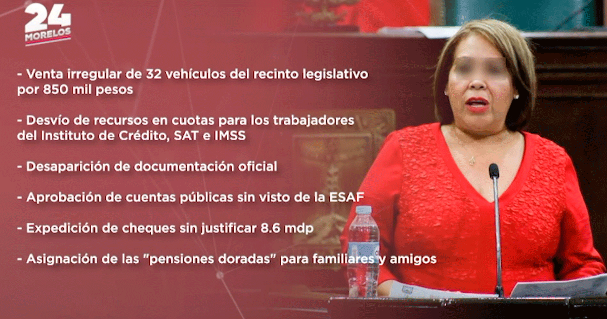 Emiten alerta migratoria para evitar que Ex diputada se dé a la fuga