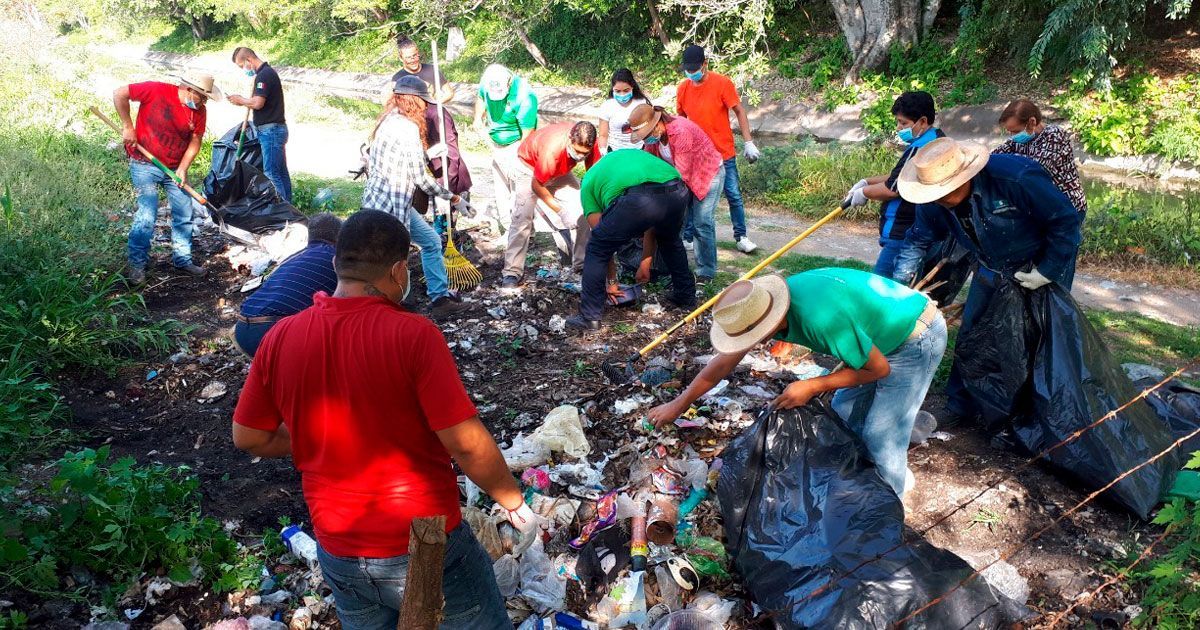 Realizan jornada de limpieza en “Cerro de la Tortuga” de Zacatepec