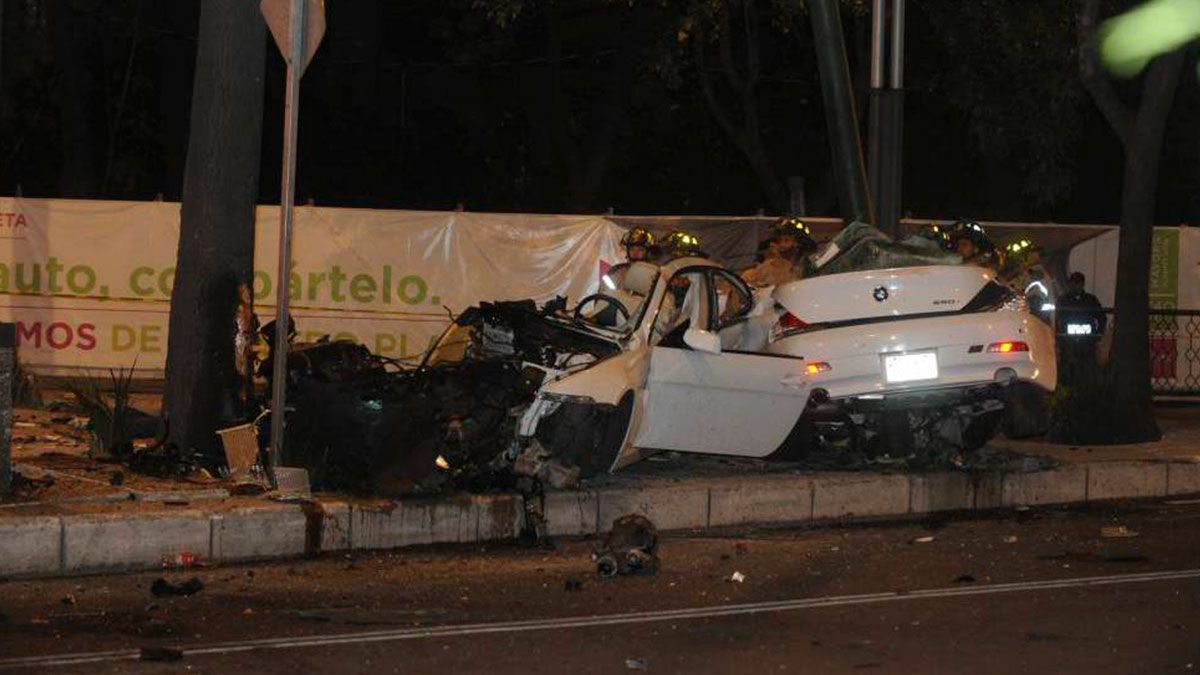Conductor de BMW paga 1.7 mdp tras choque en Reforma