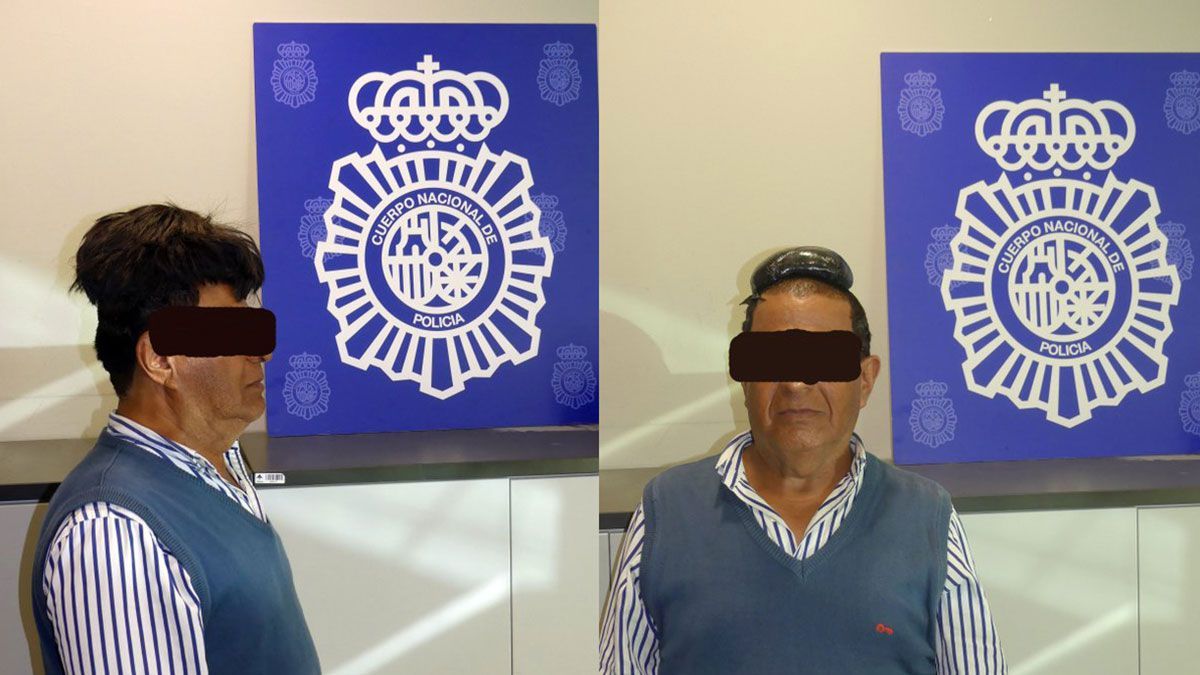 Decomisan cocaína escondido en peluquín de hombre en Barcelona