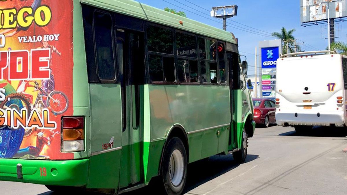 Sacarán de circulación a “vehículos chatarra” del transporte público