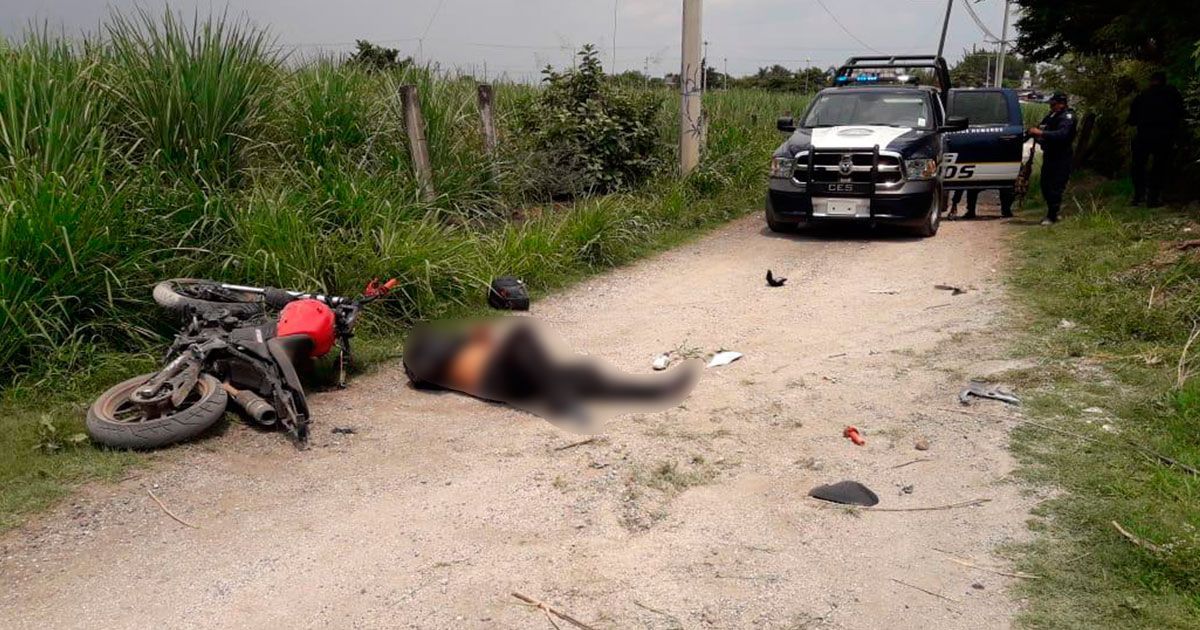 Mujer mata a sujeto y al huir, muere en Yautepec