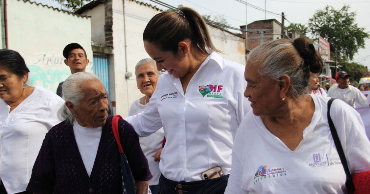 Celebran a los adultos mayores en el municipio de Ayala