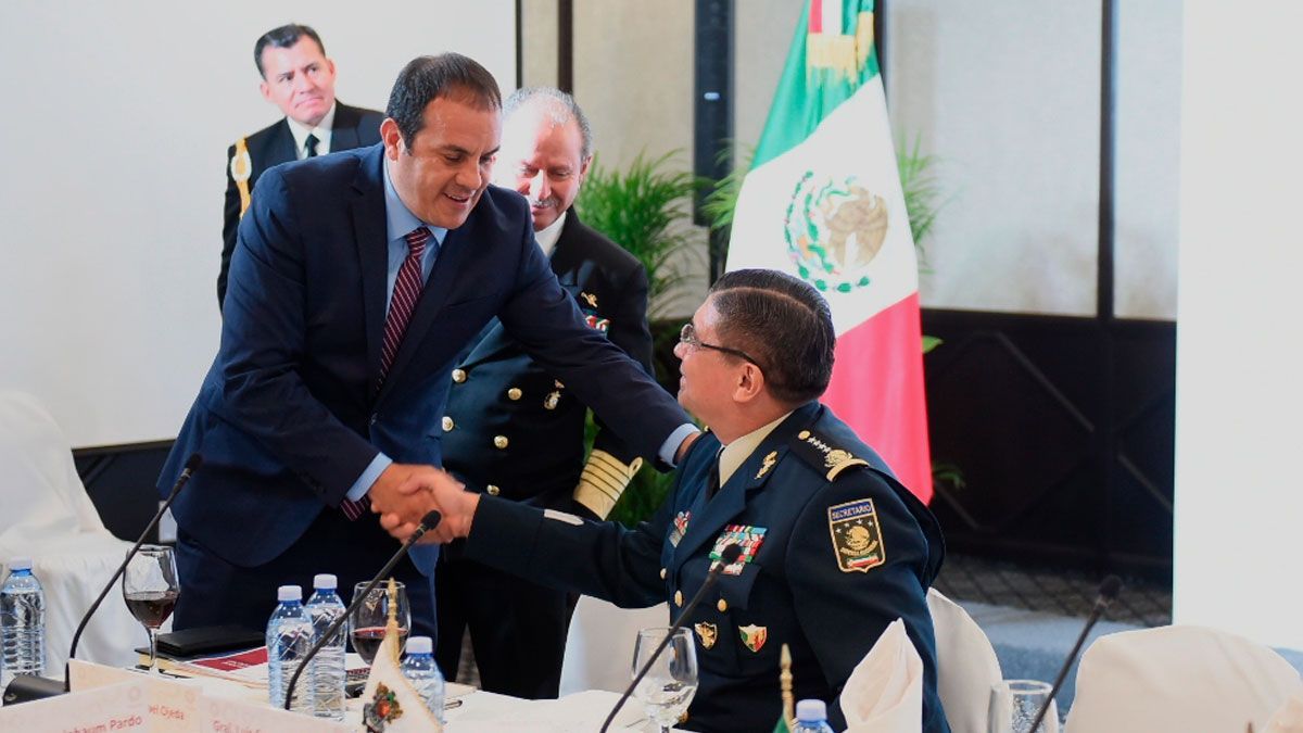 Asiste Cuauhtémoc Blanco a reunión de trabajo entre la CONAGO y FGR