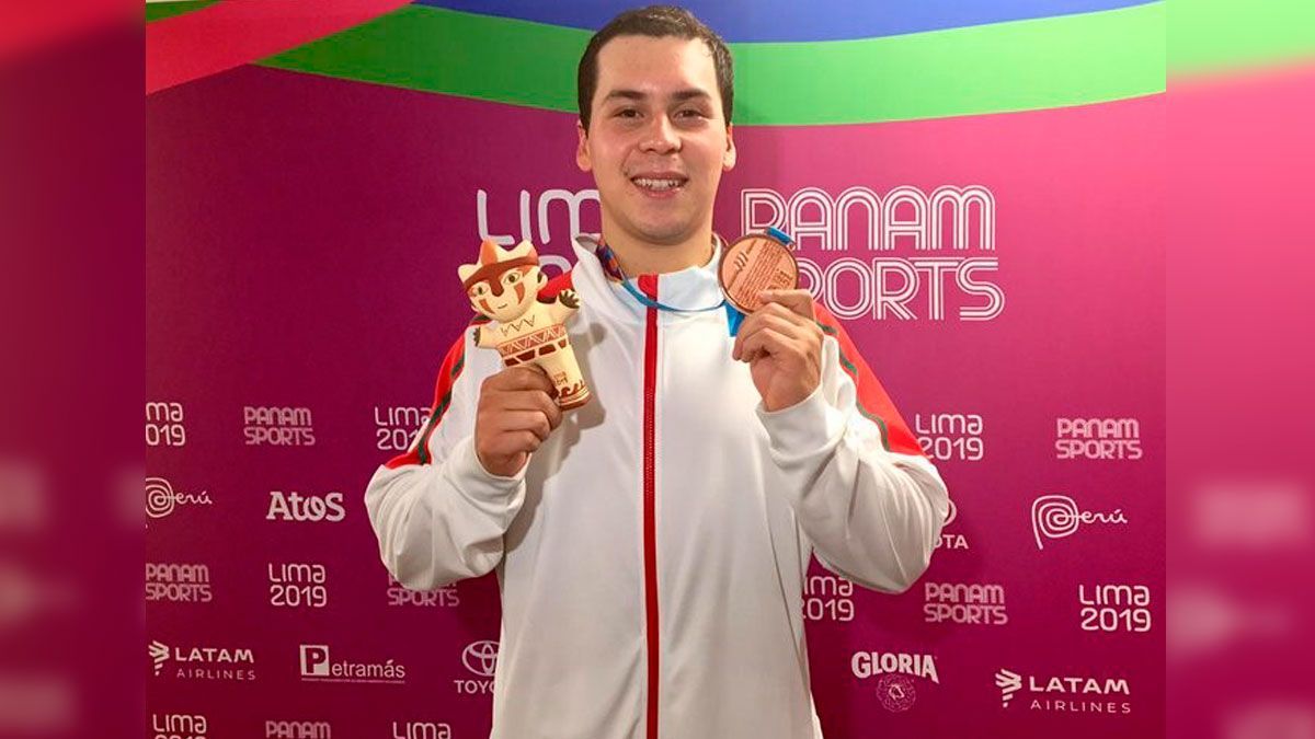 Ricardo Vargas; morelense que logra ganar bronce en Lima 2019