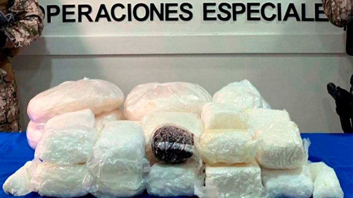 Decomisan carga millonaria de droga en Tamaulipas