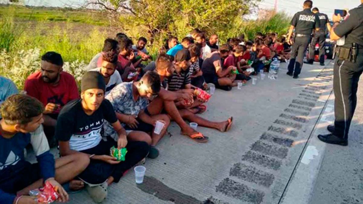 Rescatan a migrantes hindúes en Veracruz