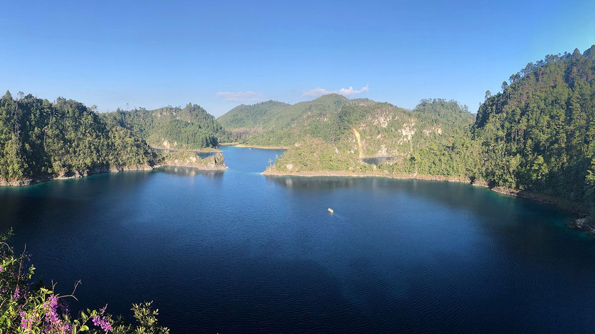 Se secan las Lagunas de Montebello en Chiapas