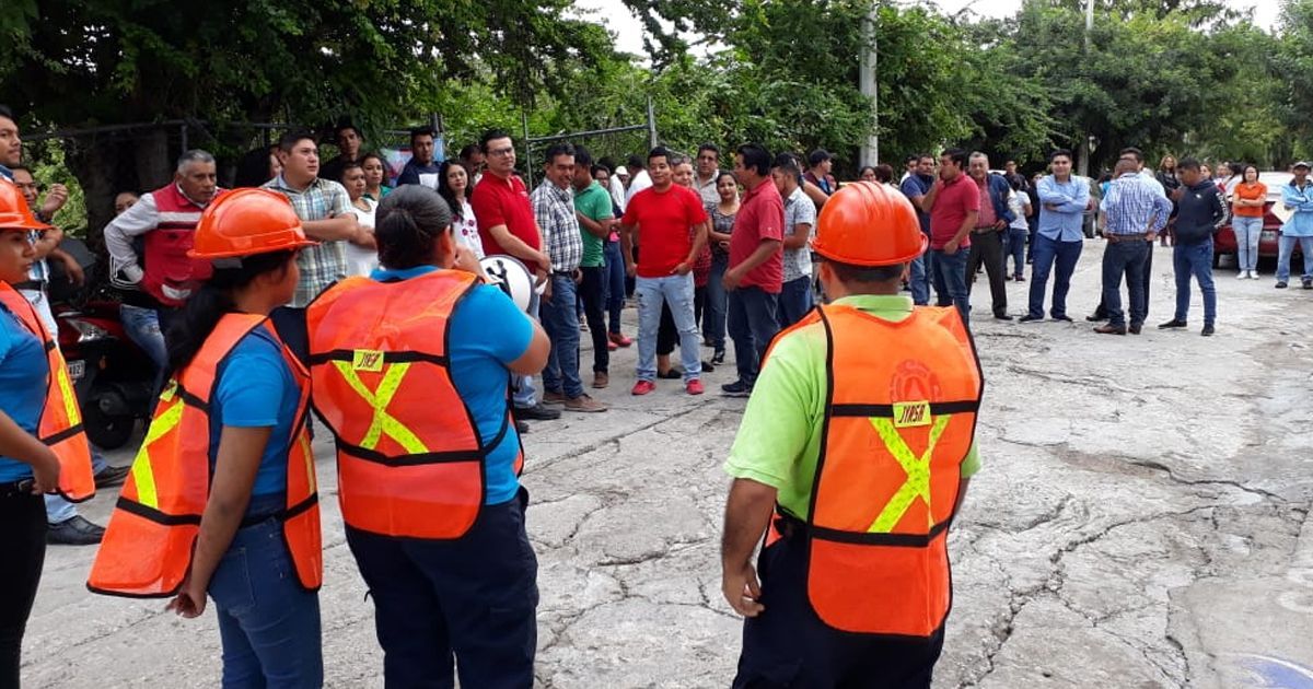 Realizan simulacro por el 19S en Ayala