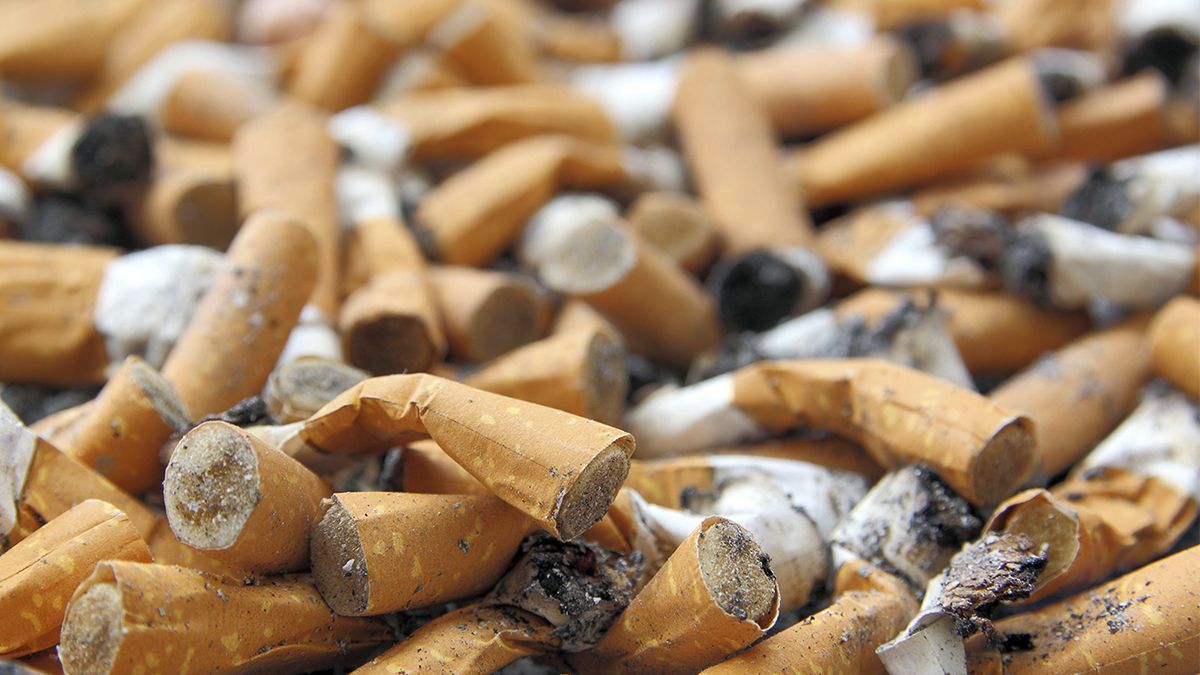 24 Morelos Colillas de cigarro