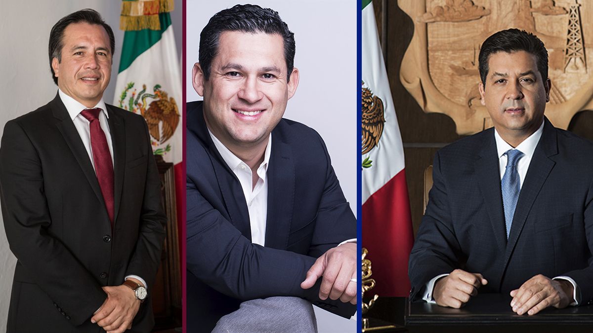 24 Morelos Gobernadores de Veracruz, Tamaulipas y Guanajuato