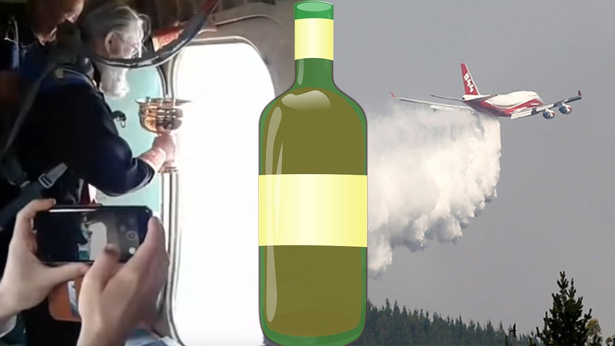 24 Morelos Sacerdote arroja agua bendita desde avión