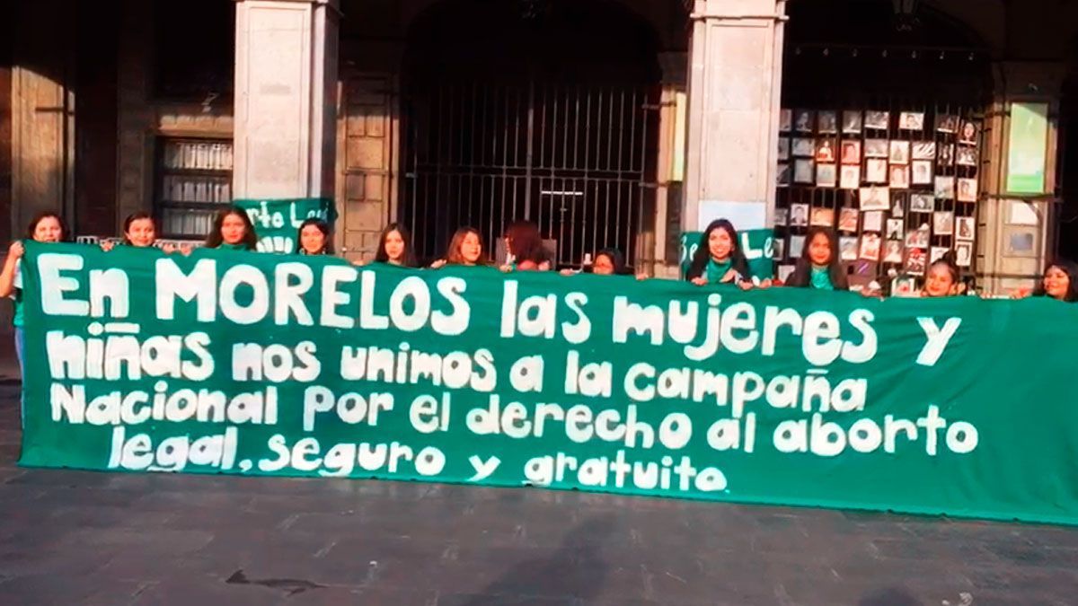Exigen aborto legal en Morelos