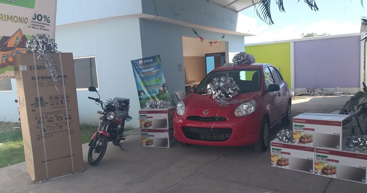 El ayuntamiento de Ayala rifará un auto entre los ciudadanos contribuyentes