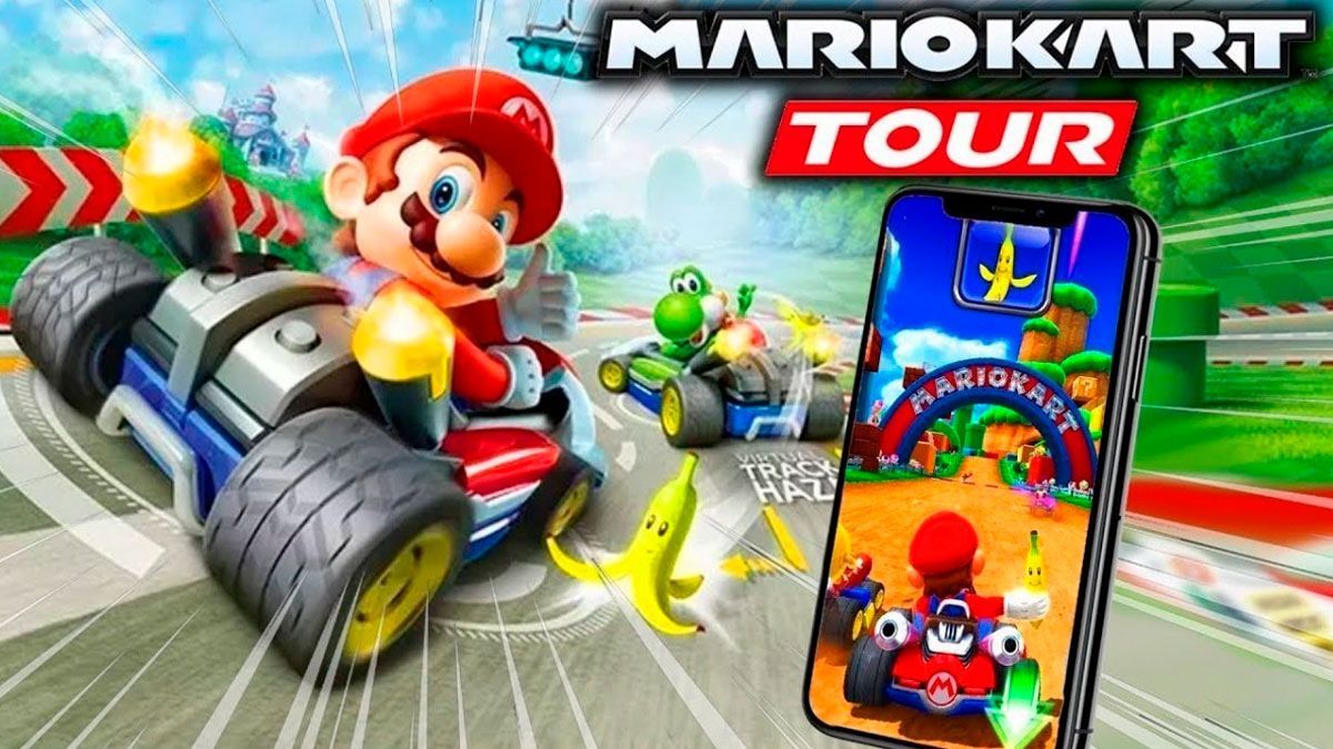 ¡Ya puedes descargar Mario Kart Tour en tu celular!