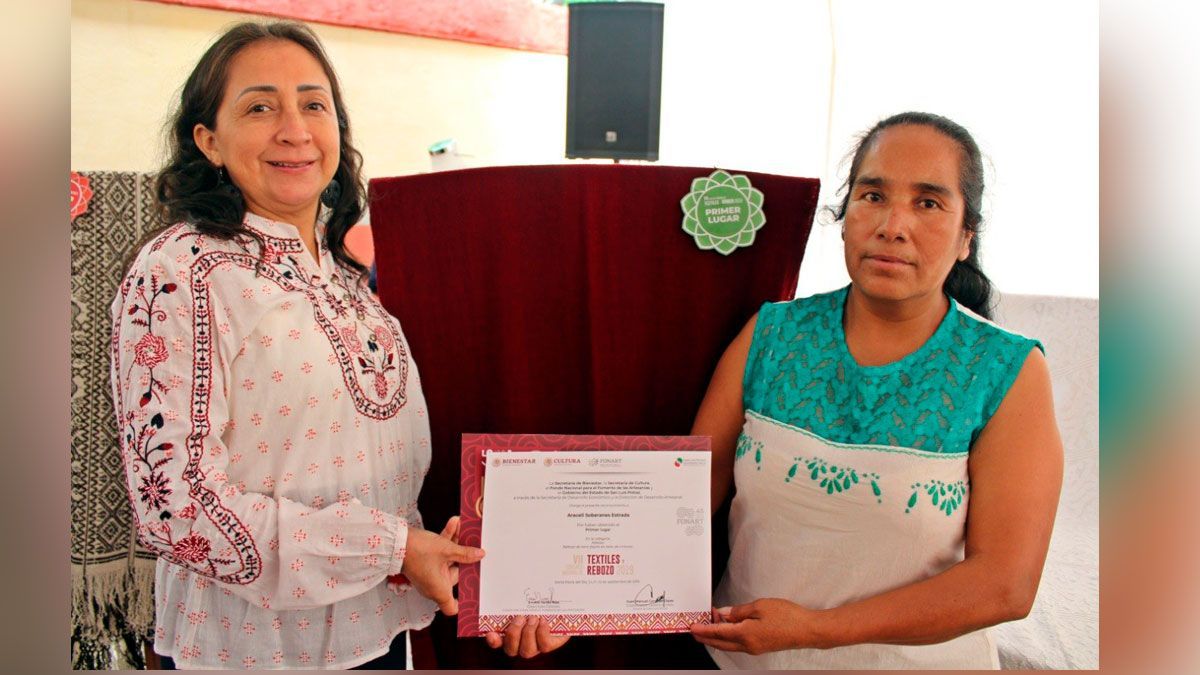 Destaca rebozo morelense en concurso nacional de Textiles y Rebozo