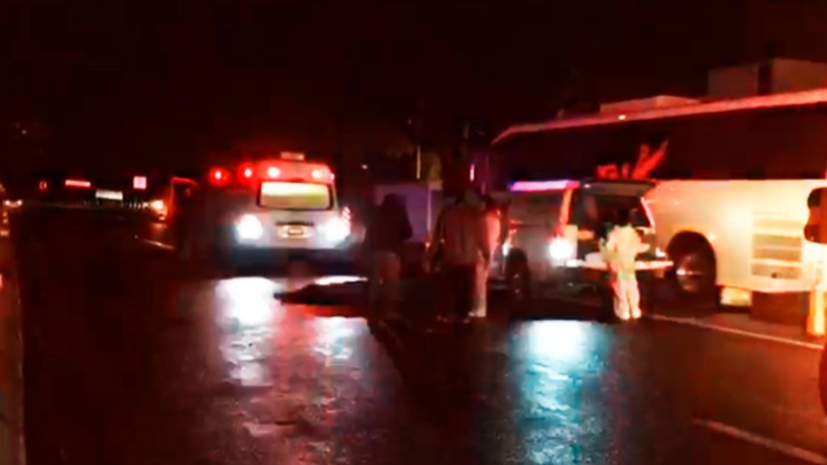 Murió atropellado en la México – Cuernavaca