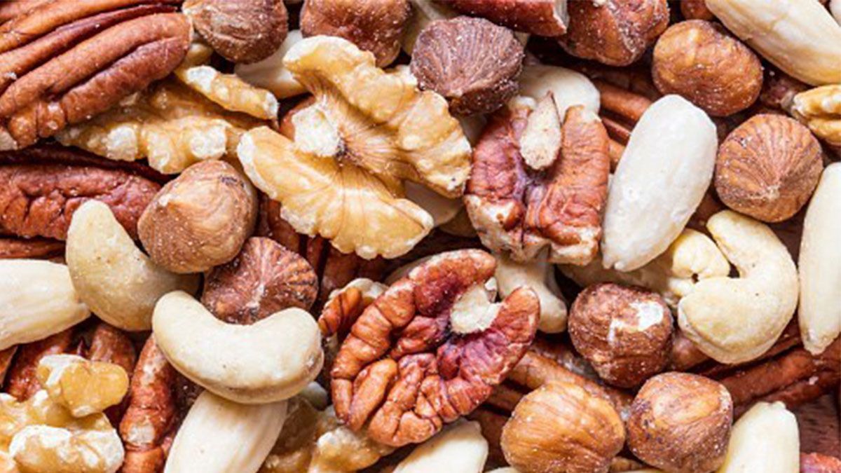 ¿Comes semillas y frutos secos?