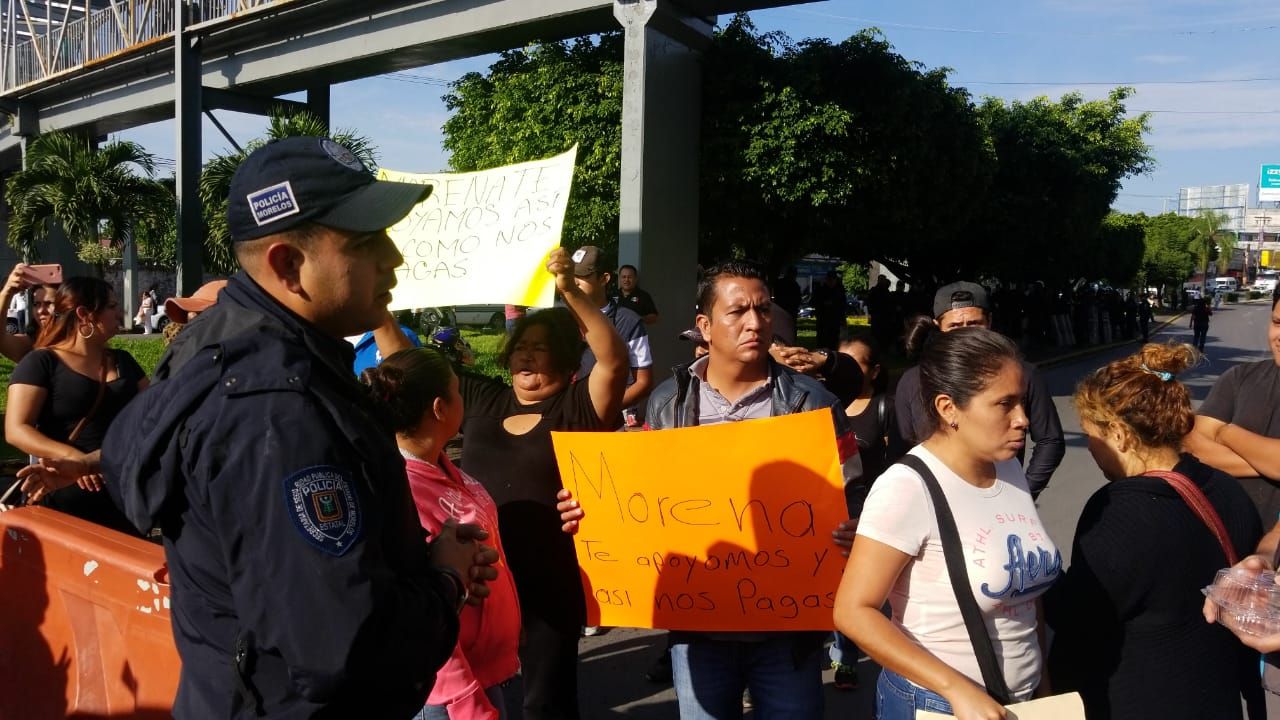 Impiden colocarse a vendedores ambulantes en Cuernavaca