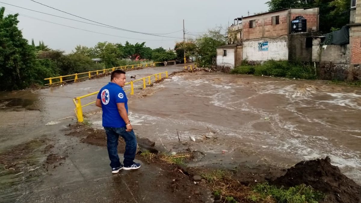 Existen en Morelos 158 puntos de riesgo para época de lluvias