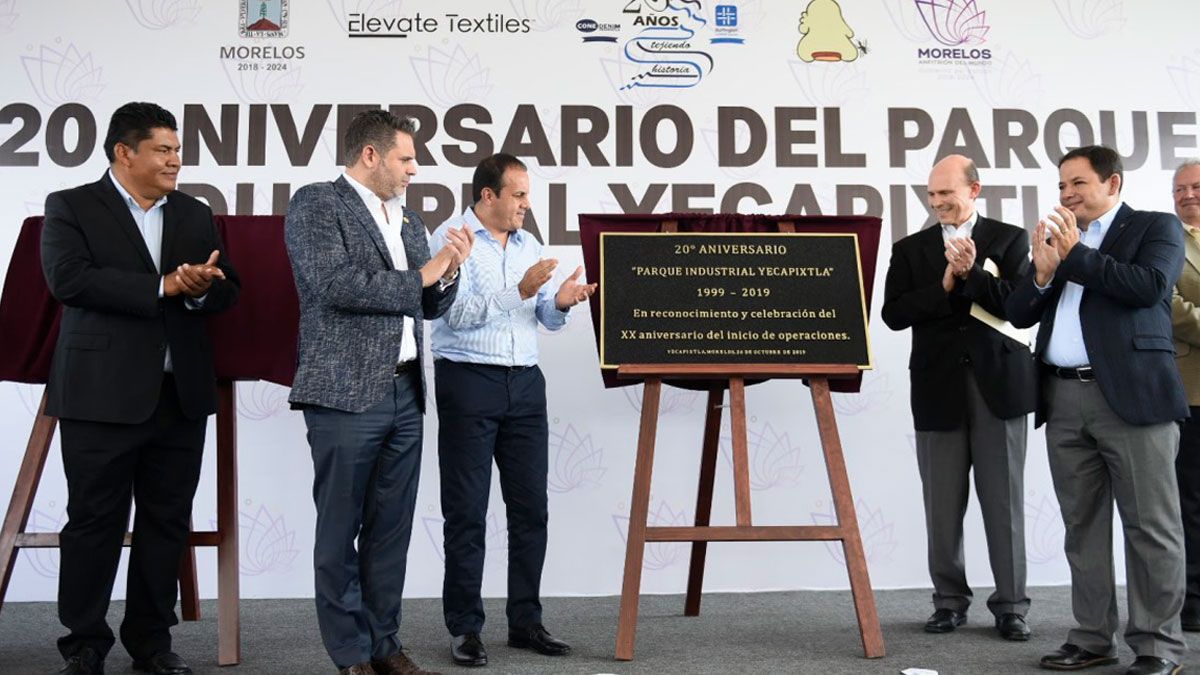 Celebran XX Aniversario del Parque Industrial Yecapixtla