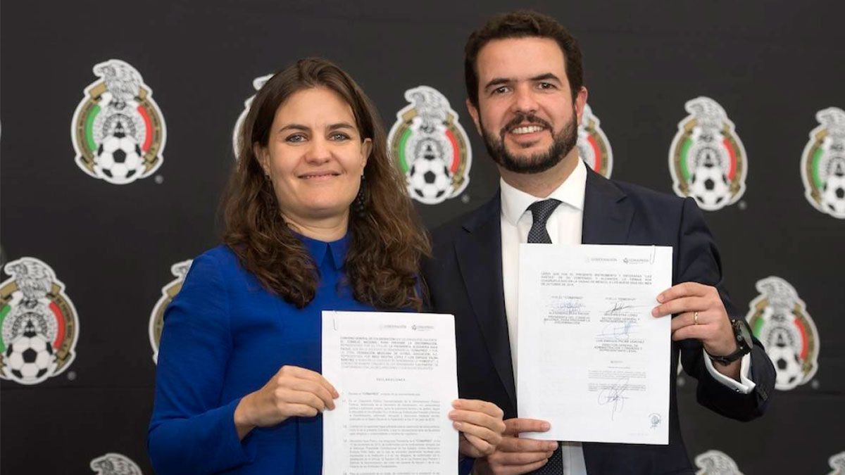 Firma FMF convenio para eliminar gritos homofóbicos