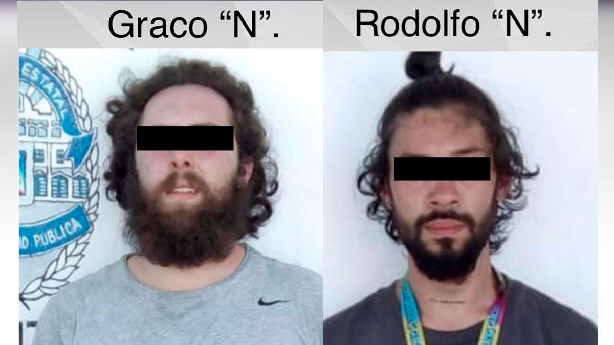 Detienen a dos hombres con droga en Puente de Ixtla