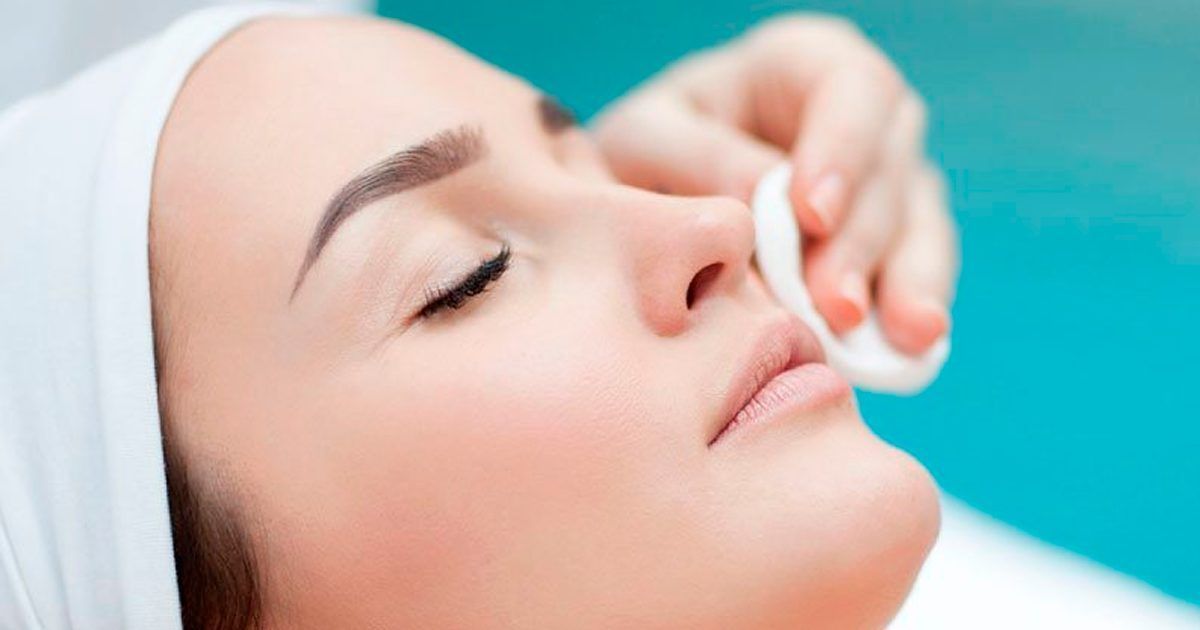 Mantén tu rostro siempre limpio