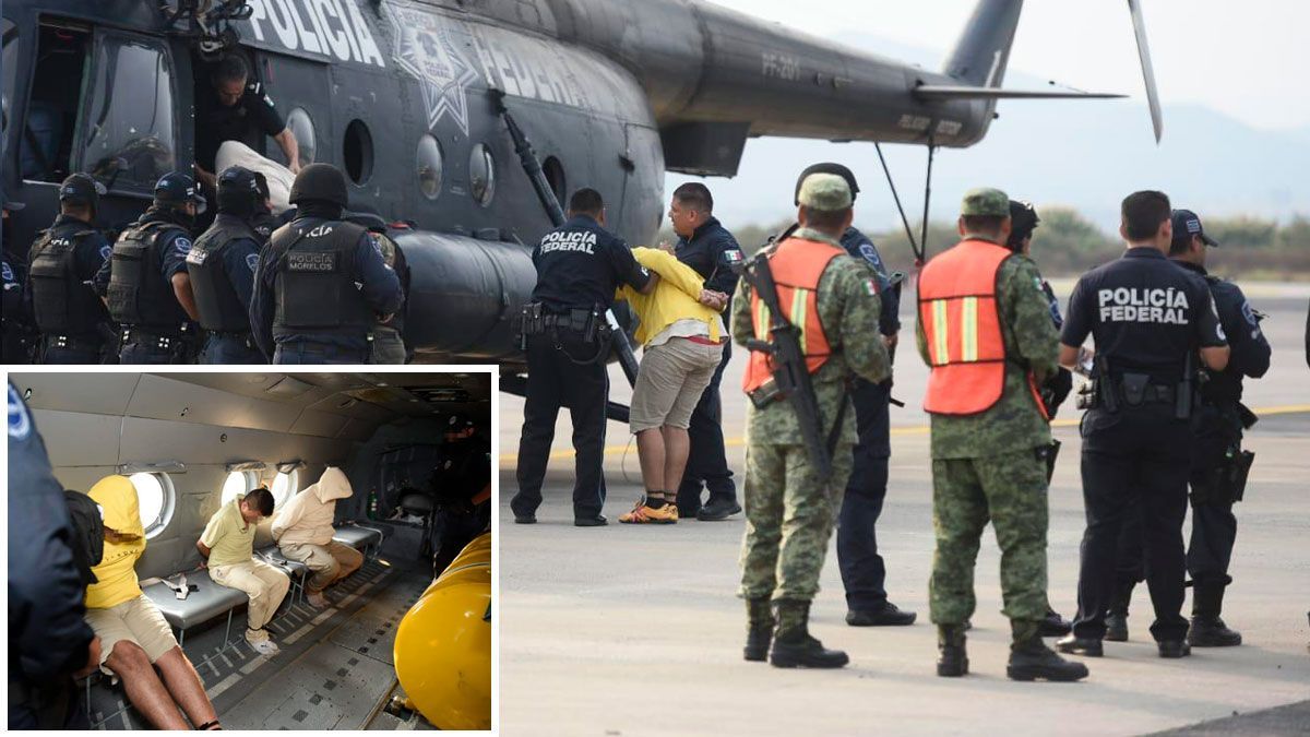 Trasladan a cuatro reos de alta peligrosidad a penal federal de máxima seguridad