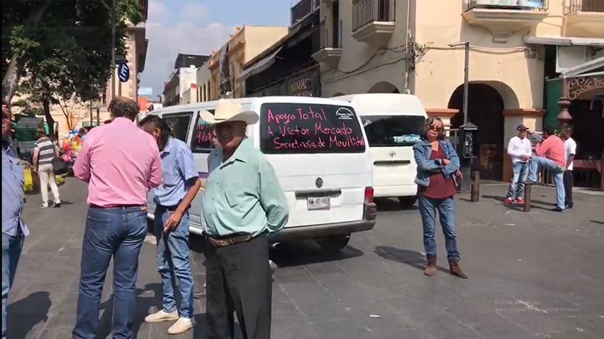 24 Morelos Transportistas en el Centro de Cuernavaca