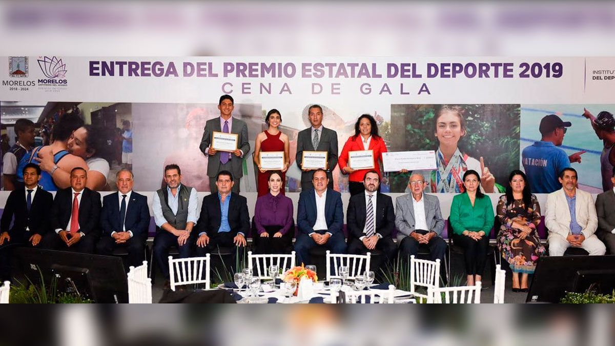Entregan Premio Estatal del Deporte 2019