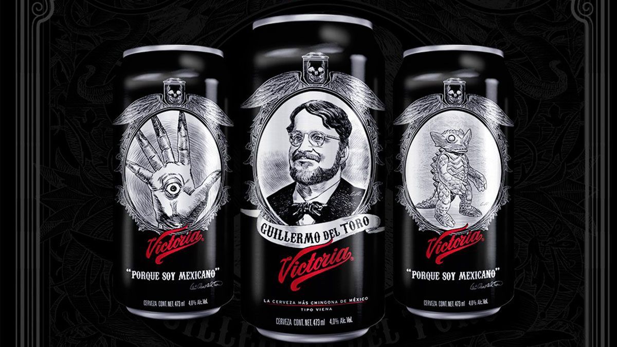 Victoria usa el nombre de Guillermo del Toro en cervezas