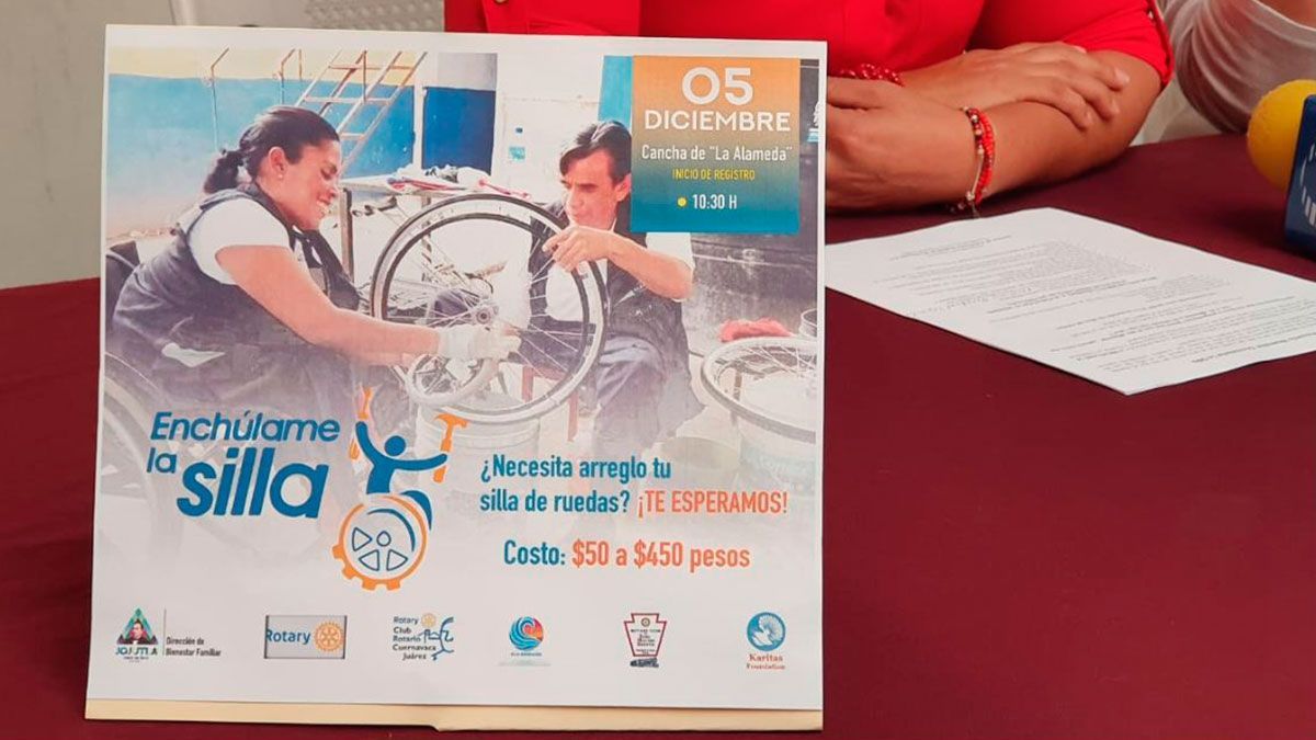 “Enchúlame la silla” llegará a Jojutla