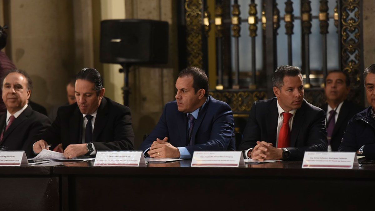Asiste gobernador a Sesión Ordinaria del Consejo Nacional de Seguridad Pública