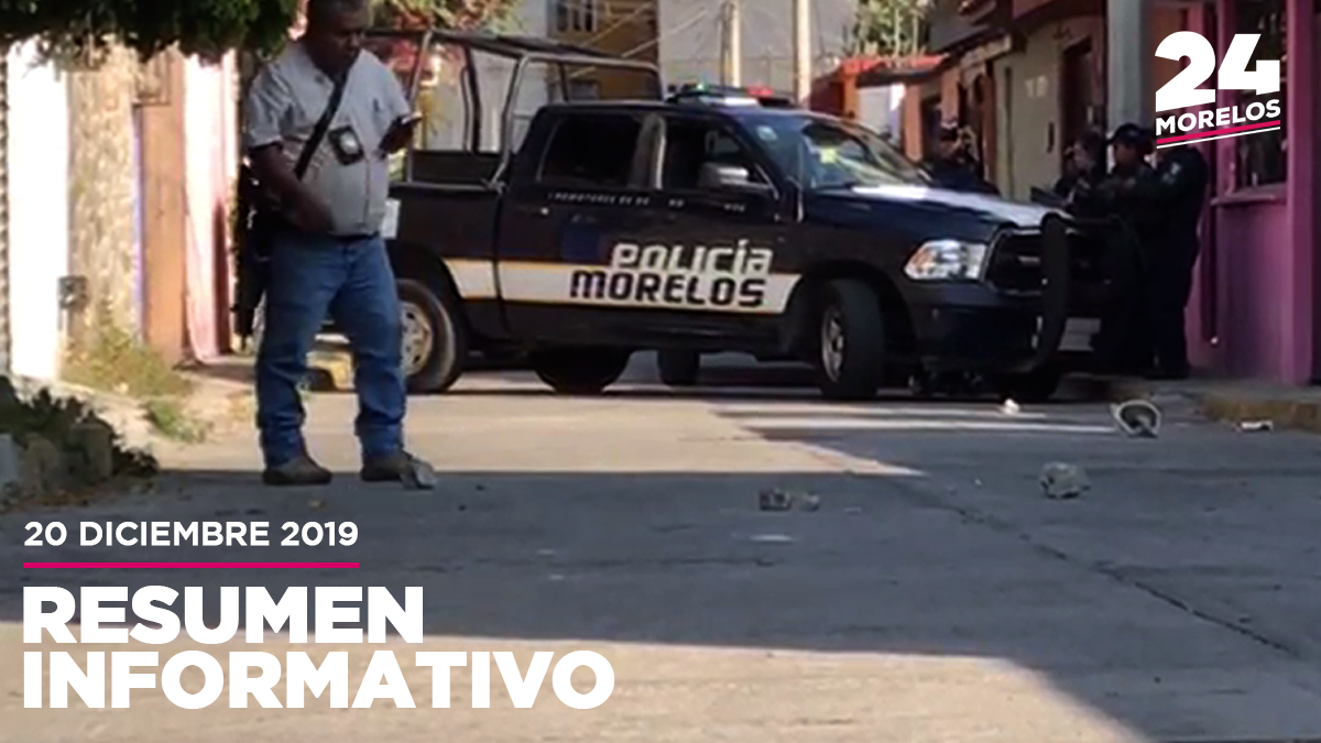 Disparan contra dos hombres junto a tianguis en Cuernavaca