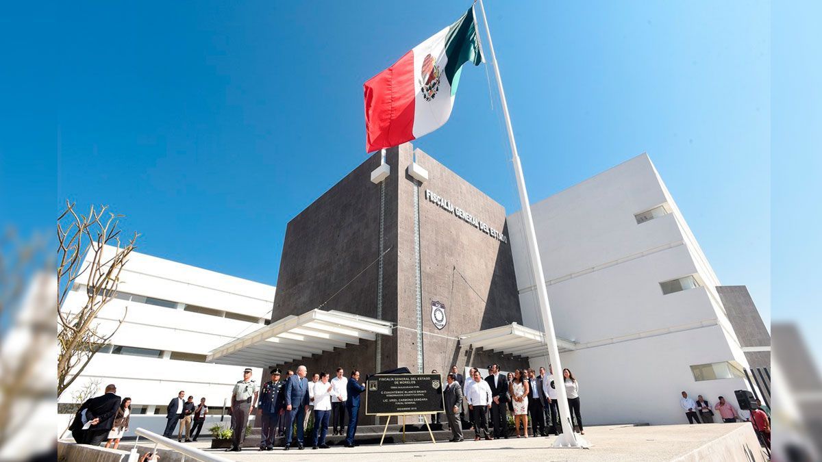 Nueva Fiscalía en Temixco costó 329 mdp