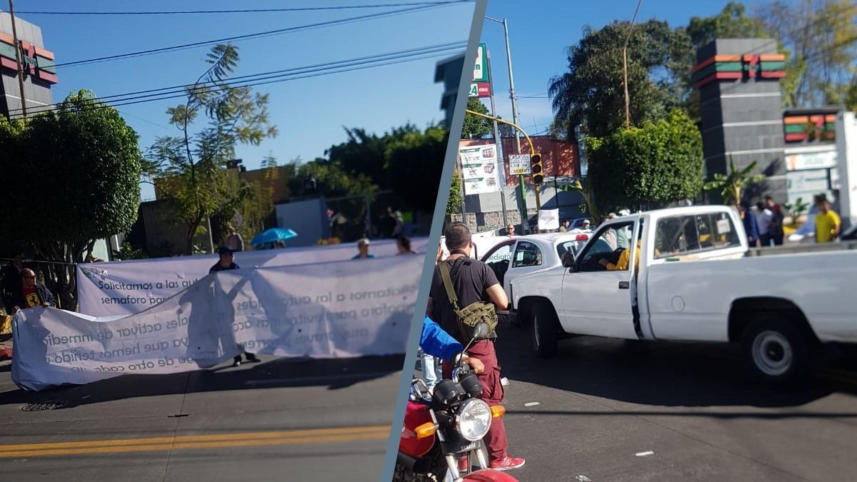24 Morelos Bloqueo avenida Morelos