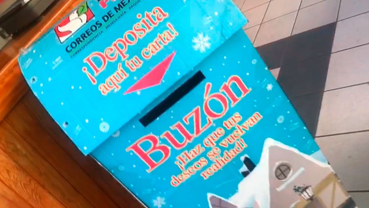 Instala Correos de México buzón para Reyes Magos