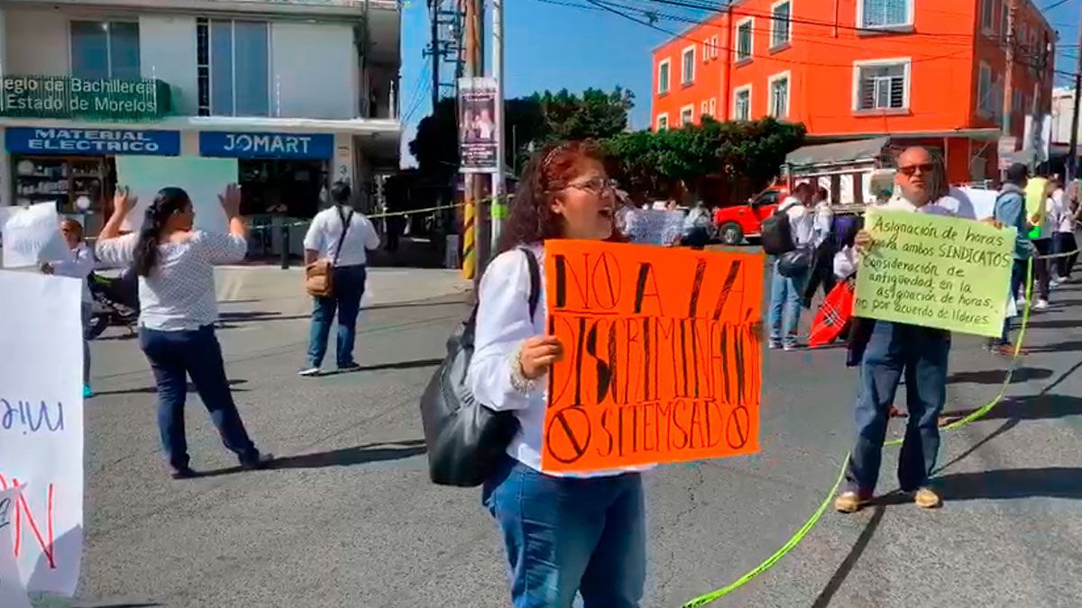 Denuncian favoritismo en asignación de horas de clase en Cobaem